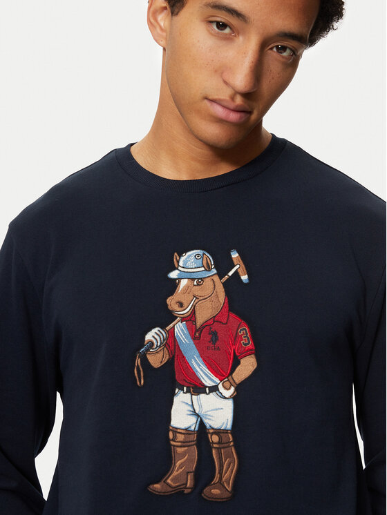 U.S. Polo Assn. U.S. Polo Assn. Jopa MUP3058 Mornarsko modra Regular Fit