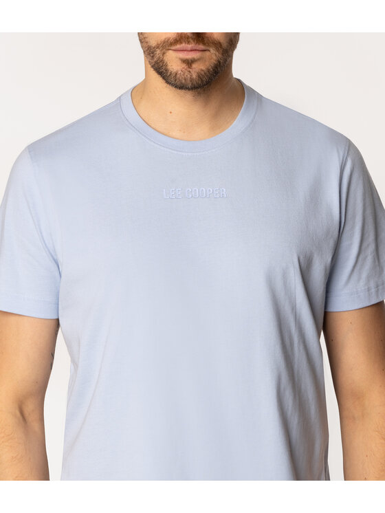 Lee Cooper Lee Cooper T-Shirt CLASSIC 1160 Niebieski Regular Fit
