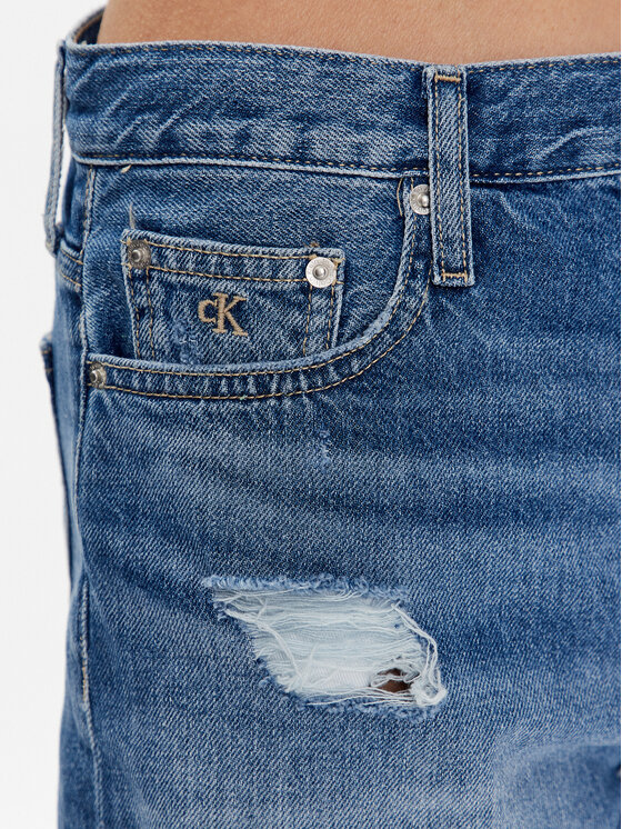 Calvin Klein Jeans Calvin Klein Jeans Džínové šortky J20J220641 Modrá Regular Fit