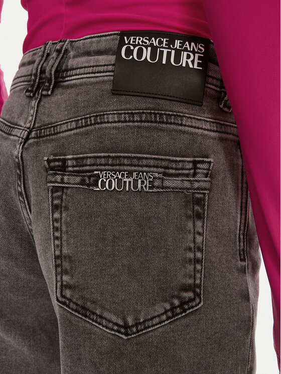 Versace Jeans Couture Versace Jeans Couture Jeansy 77HAB506 CDW27 Szary Wide Leg