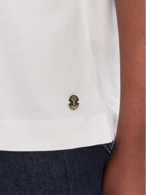 JOOP! JOOP! Тишърт Tristiane 30102427 Бял Regular Fit