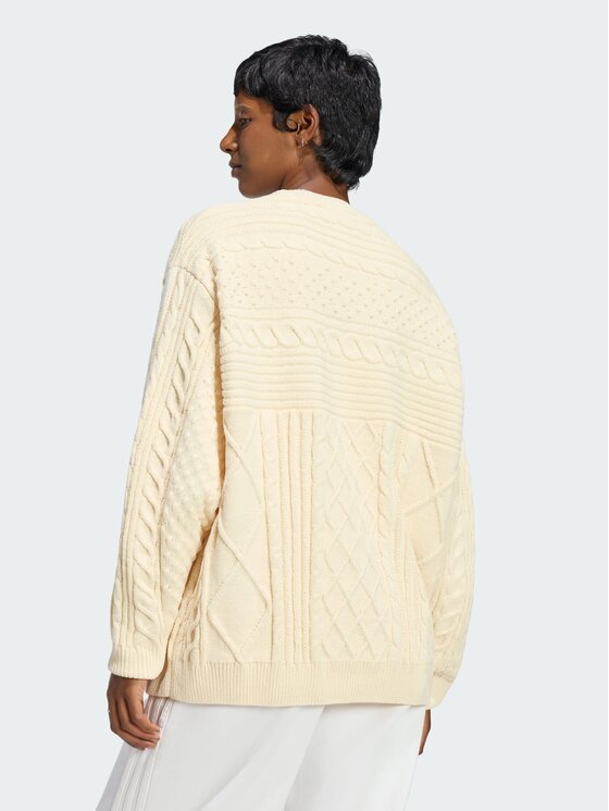 adidas adidas Bluza 147027 Kremowy Regular Fit