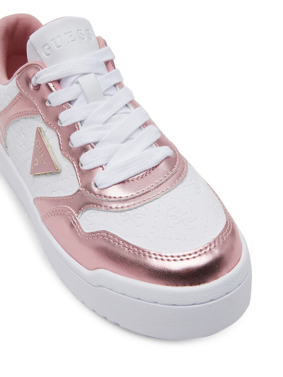 Guess Guess Sneakersy FLJMI6 FAL12 Różowy