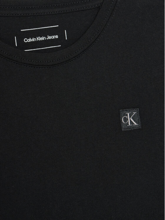 Calvin Klein Jeans Calvin Klein Jeans T-shirt IU0IU00543 Crna Regular Fit