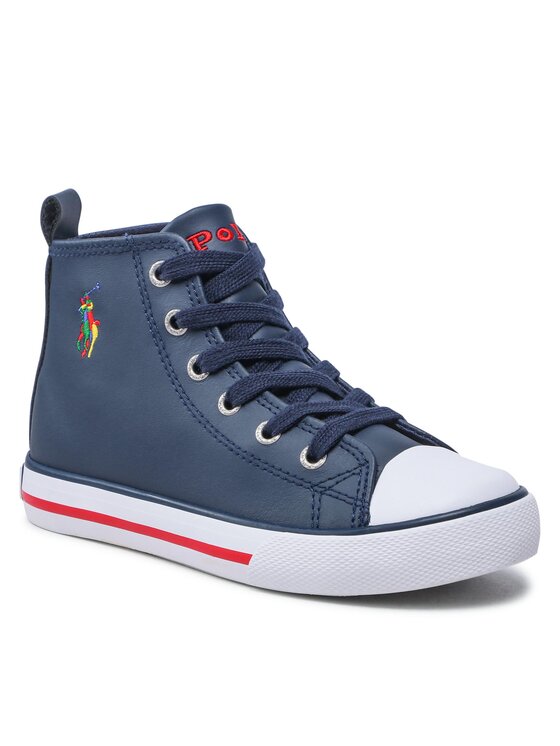 Polo Ralph Lauren Scarpe da ginnastica Hamptyn Hi II RF103726 M Blu scuro Modivo