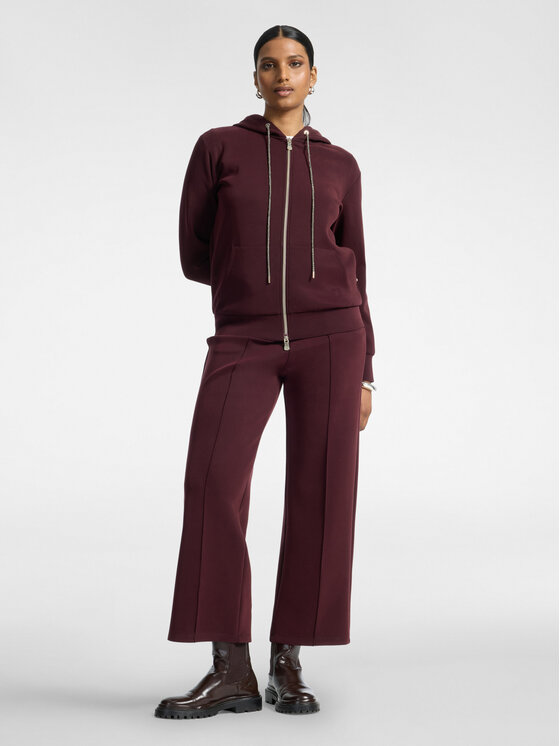 Elena Mirò Elena Mirò Sweter G808Z000679N039 Bordowy Regular Fit