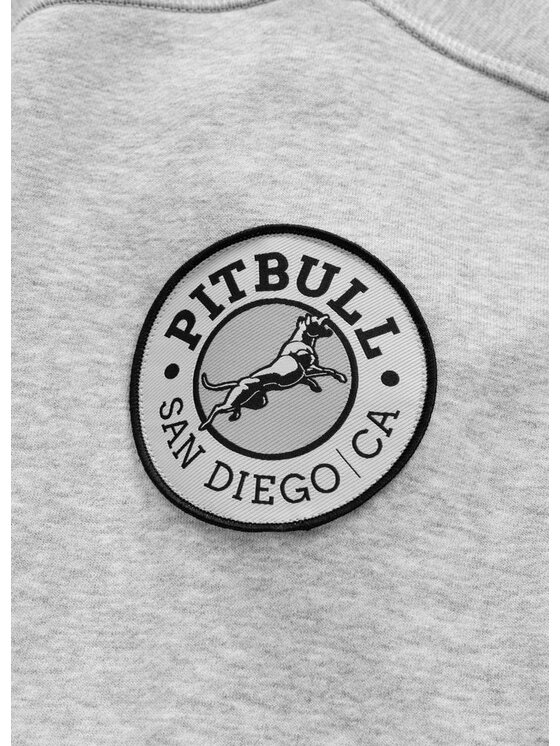 PITBULL PITBULL Bluza BADGER Szary Regular Fit