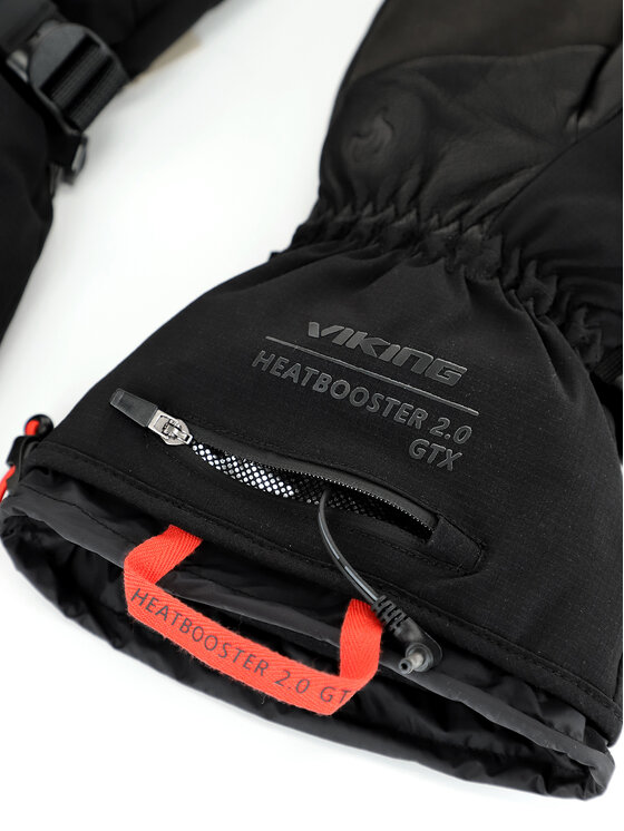 Viking Viking Rękawice narciarskie Heatbooster 2.0 GTX Czarny