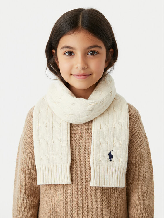 Polo Ralph Lauren Polo Ralph Lauren Fular 323953206005 Écru