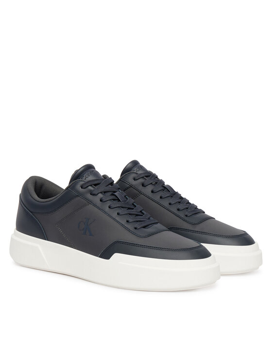 Calvin Klein Calvin Klein Tossud Chunky Cups Laceup Oxf Mix Mat HM0HM02326 Tumesinine