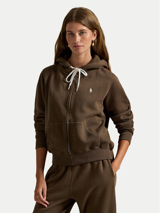 Polo Ralph Lauren Polo Ralph Lauren Džemperis ar kapuci 211971699501 Brūns Relaxed Fit