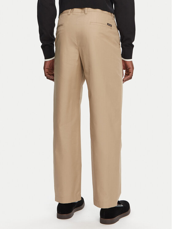 Dolce&Gabbana Dolce&Gabbana Pantaloni din material GV5ZHT FU5SW M0868 Bej Regular Fit