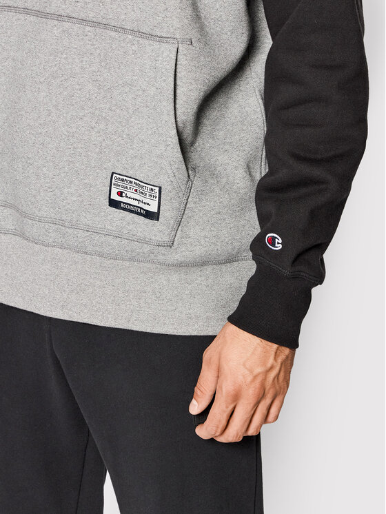 Felpa 216571 Grigio Custom Fit