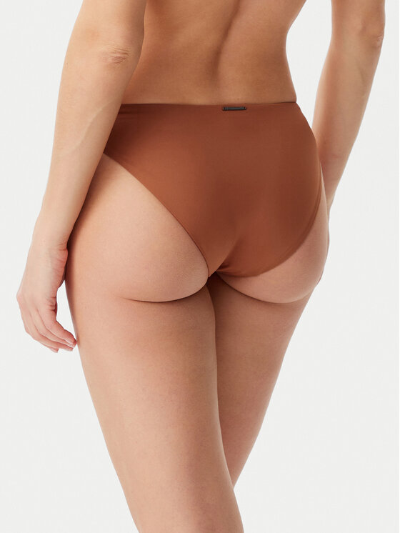 Calvin Klein Swimwear Calvin Klein Swimwear Spodný diel bikín KW0KW02705 Hnedá