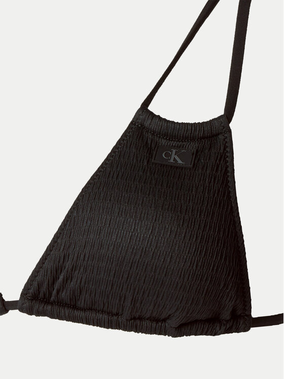 Calvin Klein Swimwear Calvin Klein Swimwear Bikini pezzo sopra KW0KW02727 Nero