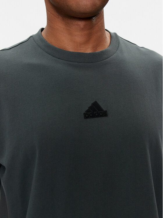 adidas adidas Marškinėliai City Escape IN3709 Žalia Loose Fit