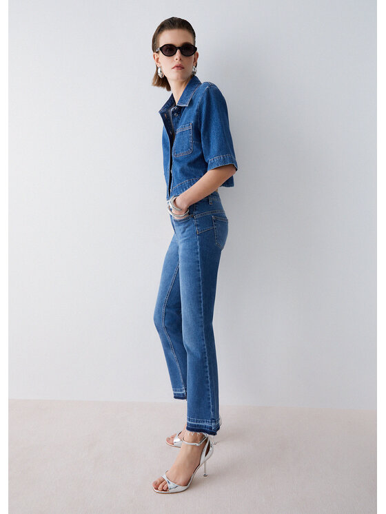 Liu Jo Liu Jo Jeans UA6022D031078800 Celeste Regular Fit