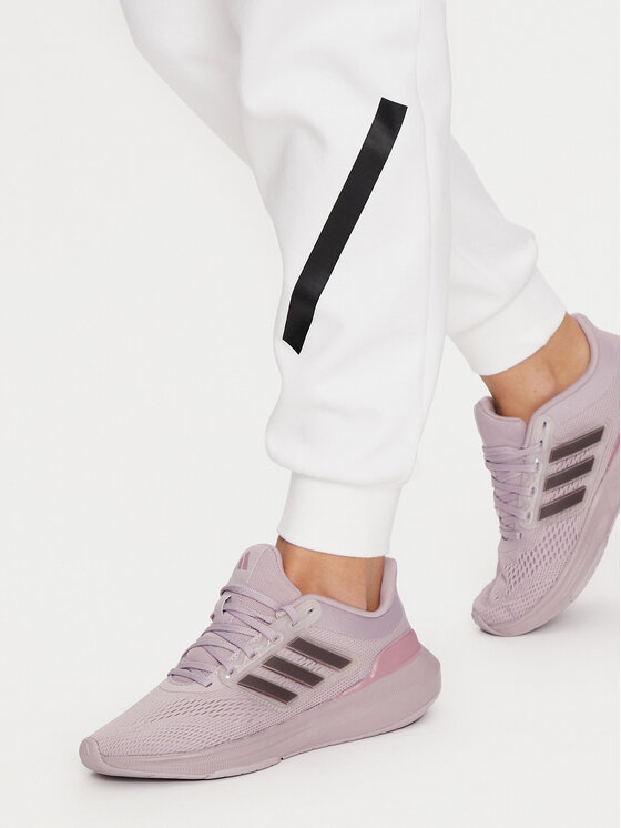 adidas adidas Donji dio trenerke Z.N.E. JE7843 Bijela Regular Fit