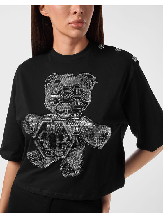 PHILIPP PLEIN PHILIPP PLEIN T-Shirt 25577 Černá Regular Fit