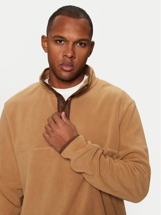 Brave Soul Brave Soul Flis MSS-675DOM Rjava Relaxed Fit