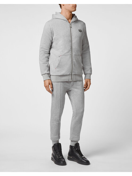 PHILIPP PLEIN PHILIPP PLEIN Bluza 14625 Beżowy Athletic Fit