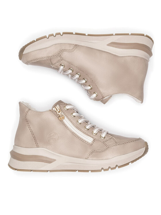 Rieker Rieker Schnürschuhe M6644-62 Beige