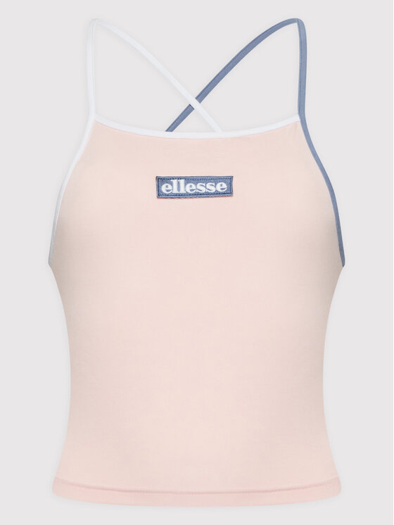 Ellesse Ellesse Top Elevato SGN15171 Różowy Slim Fit