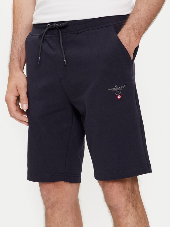 Aeronautica Militare Aeronautica Militare Pantaloncini sportivi 241BE170F459 Blu scuro Regular Fit
