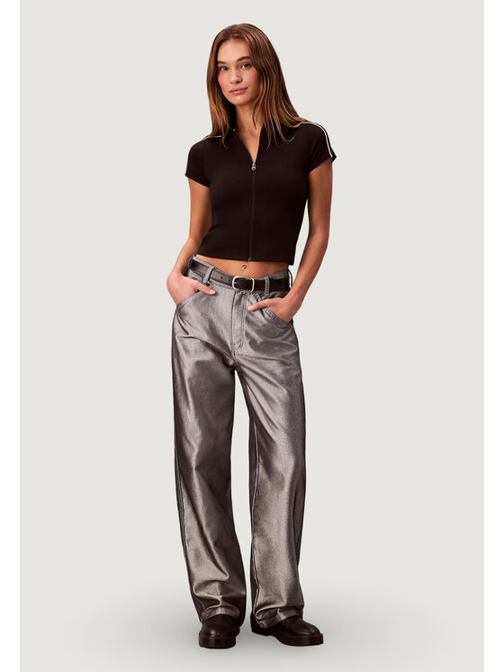 Calvin Klein Jeans Calvin Klein Jeans T-Shirt LV047E212G Μαύρο Casual Fit