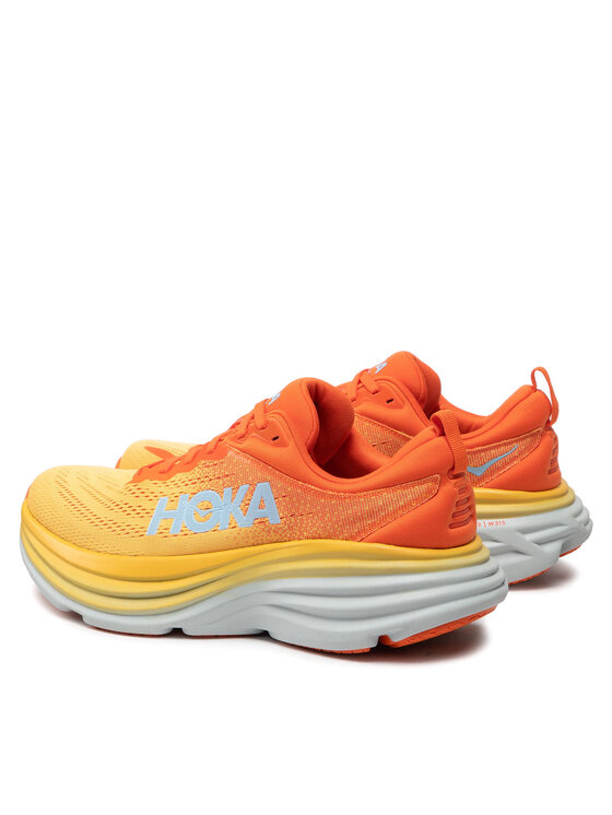 Hoka Hoka Tekaški čevlji Bondi 8 1123202 Oranžna