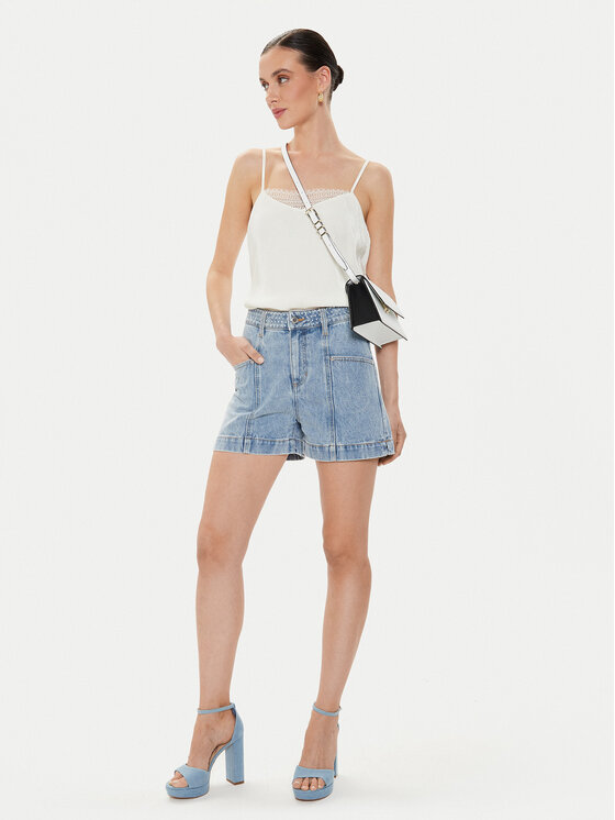 Morgan Morgan Kratke traperice 241-SHAMI Plava Straight Fit