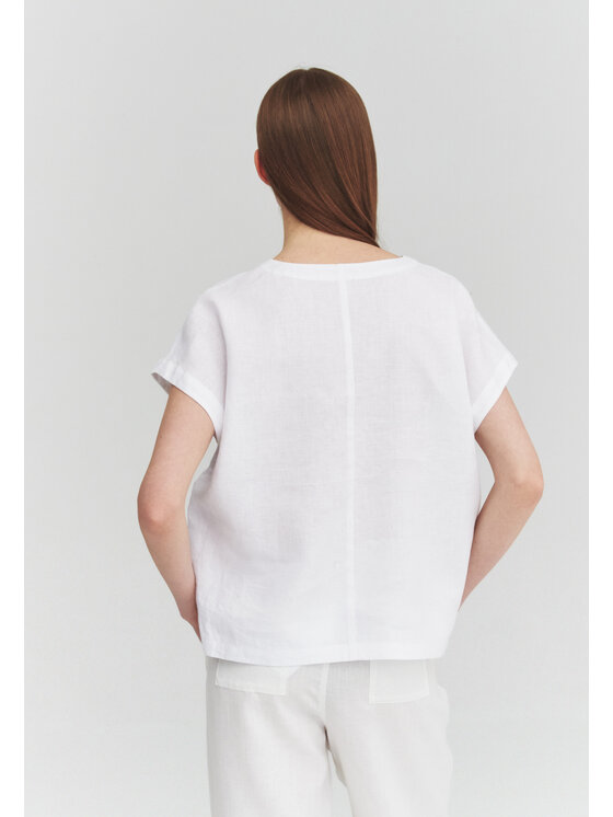 TATUUM TATUUM Halenka TALEN Bílá Loose Fit
