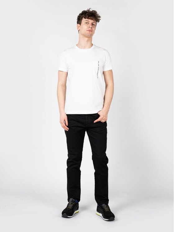Diesel Diesel T-shirt 00SASJ-0AAXJ- Bianco Regular Fit