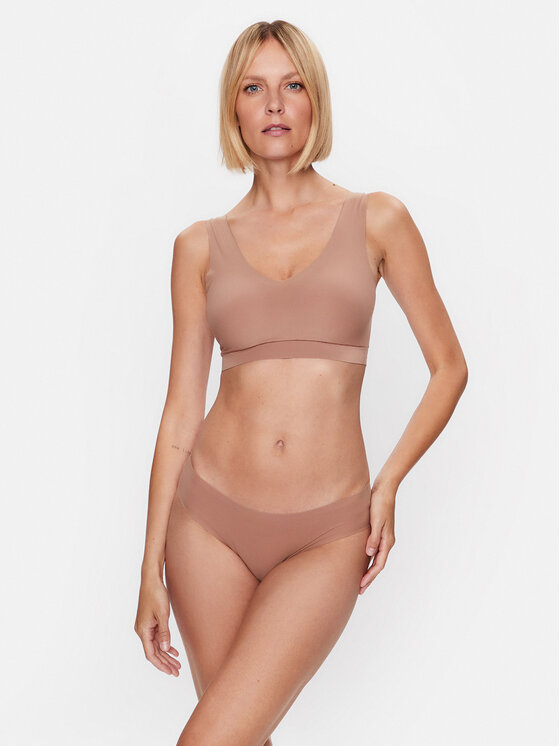 Chantelle Chantelle Biustonosz top Soft Stretch C16A10 Brązowy