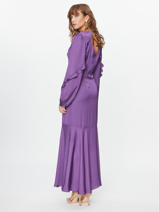 TWINSET TWINSET Abendkleid 232TT2171 Violett Regular Fit