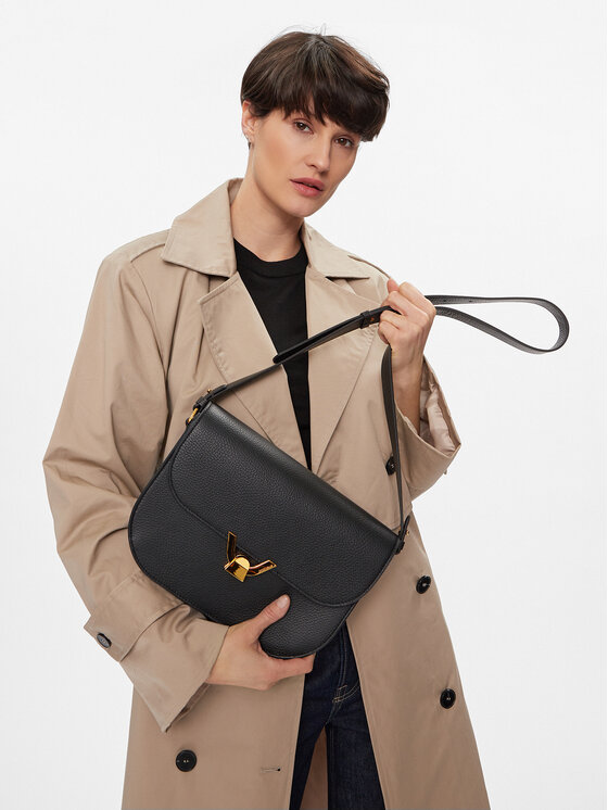 Coccinelle Coccinelle Handtasche QTF Coccinelledew E1 QTF 15 01 01 Schwarz