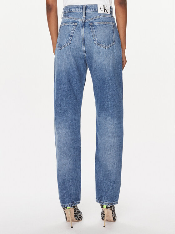 Calvin Klein Jeans Calvin Klein Jeans Blugi J20J221244 Albastru Straight Fit