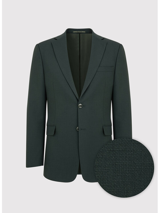 Pako Lorente Pako Lorente Marynarka P24SF-3G-029 Zielony Slim Fit