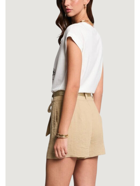 Morgan De Toi Morgan De Toi T-shirt 251-DBELA Bianco Casual Fit