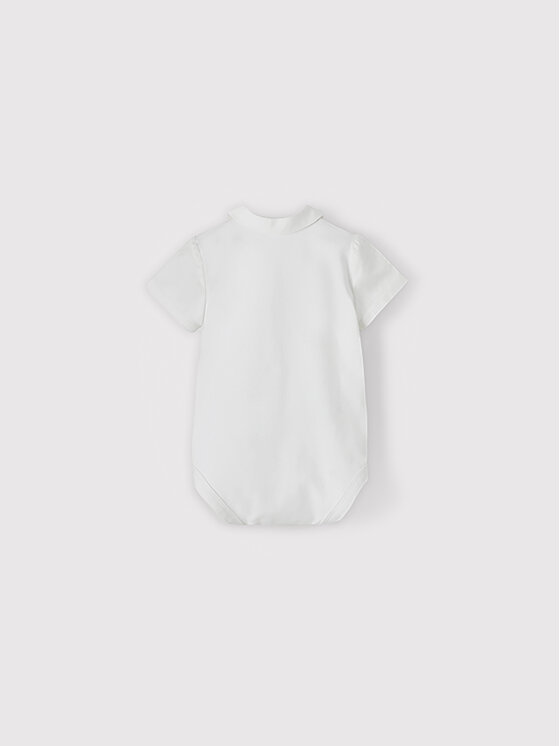Body da neonato 1708 Bianco Regular Fit