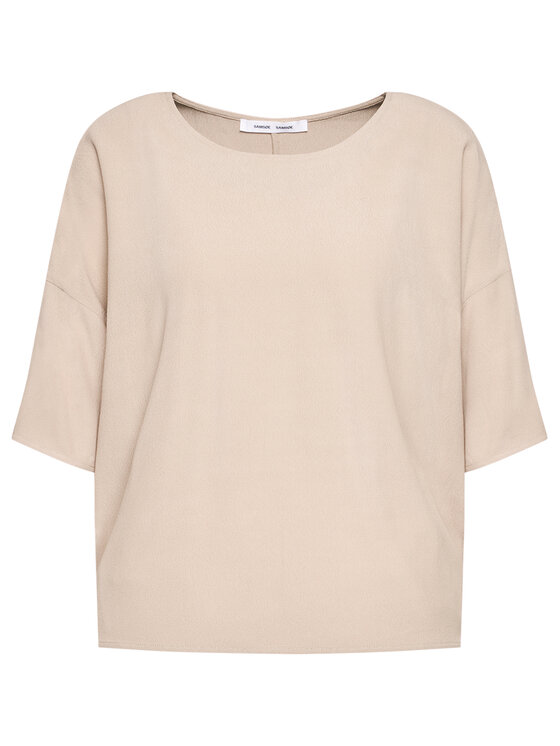 Samsøe Samsøe Samsøe Samsøe Bluse Mains F00012102 Braun Oversize