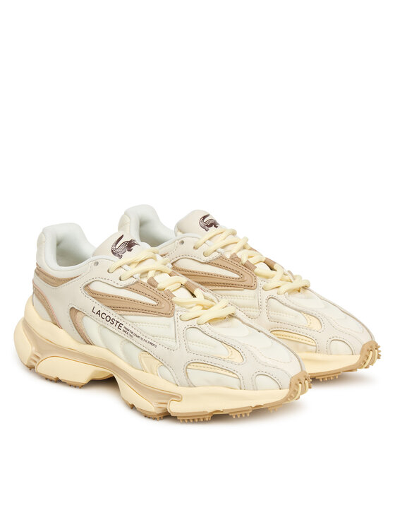 Lacoste Lacoste Sneakersy L003 2K24 7-49SFA0012 Écru