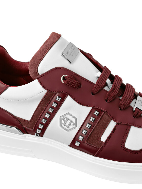 PHILIPP PLEIN PHILIPP PLEIN Sneakersy 27441 Bordó