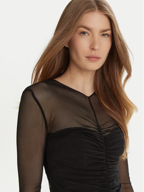 NORMA KAMALI NORMA KAMALI Večernja haljina ST324PPMG08001 Crna Slim Fit