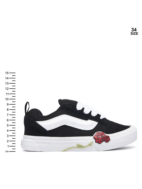 Vans Vans Гуменки Knu Skool Rose VN000Z9UBZW1 Черен