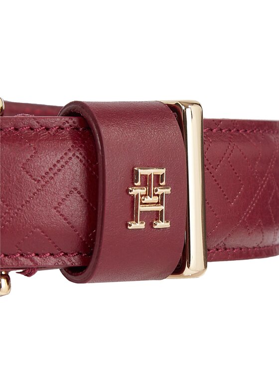 Tommy Hilfiger Tommy Hilfiger Moteriškas Diržas Th Casual Mono 3.0 AW0AW15382 Raudona