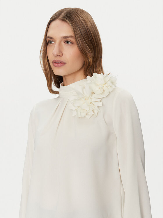 Tatuum Tatuum Bluză Florisa T2424.064B Alb Regular Fit