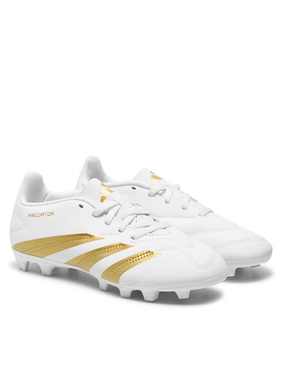 adidas Обувки за футбол Predator Club Flexible Ground IF6426 Бял ...