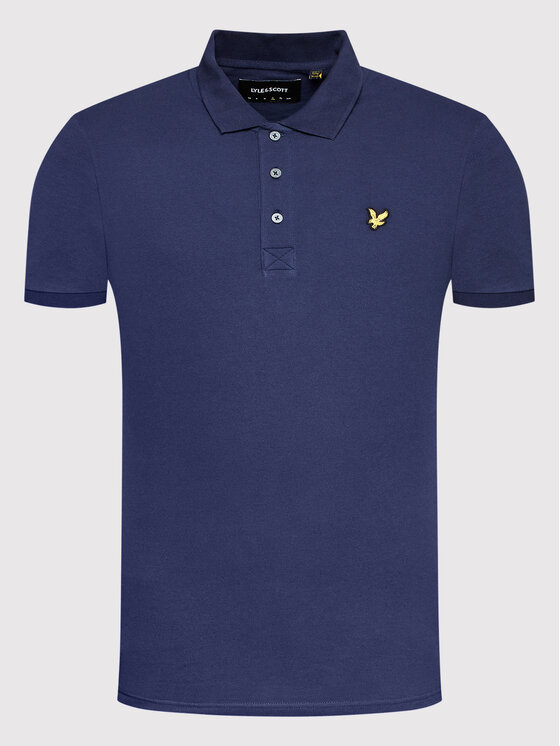 Lyle & Scott Lyle & Scott Polo Plain SP400VOG Blu scuro Regular Fit