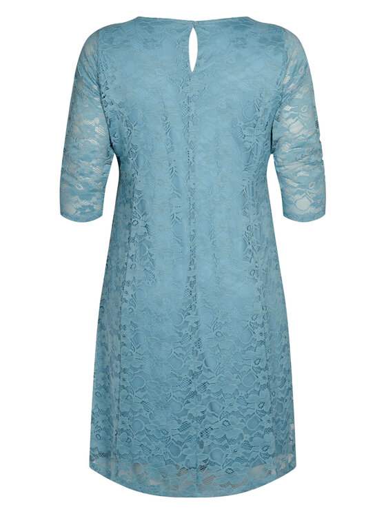 Zizzi Zizzi Koktel haljina E02610A Plava Feminine Fit